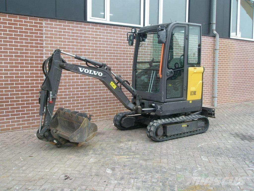Volvo ECR18E Mini ekskavatoriai < 7 t