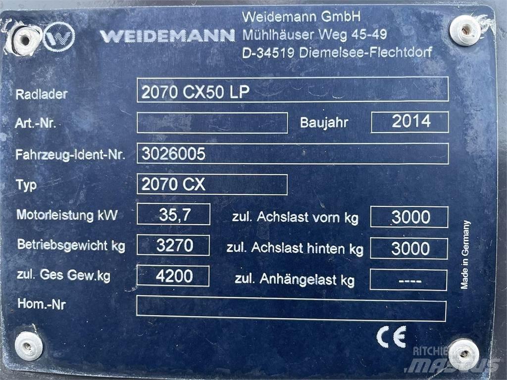 Weidemann 2070 Daugiafunkciniai pakrovėjai