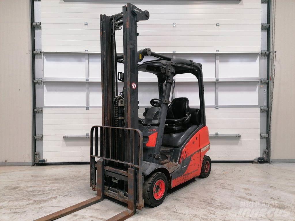 Linde H16D-01 Dyzeliniai krautuvai
