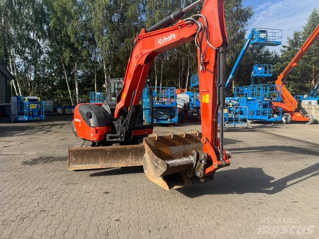 Kubota KX 080-4 Vidutinės galios ekskavatoriai 7-12 t