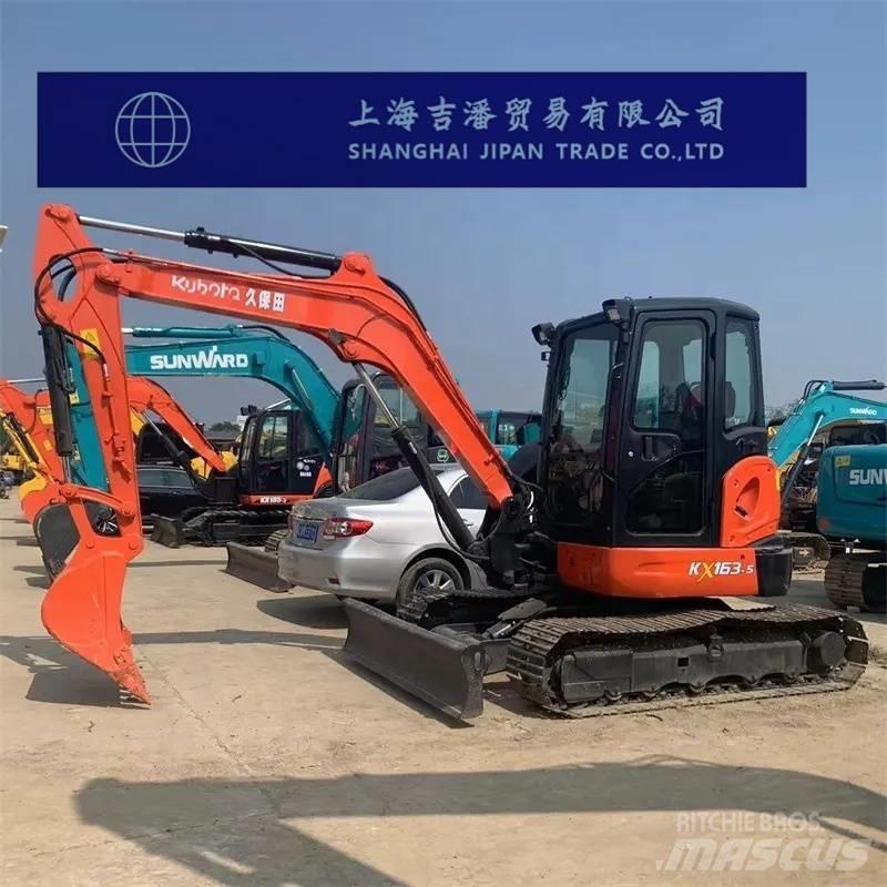 Kubota KX 163-5 Vidutinės galios ekskavatoriai 7-12 t