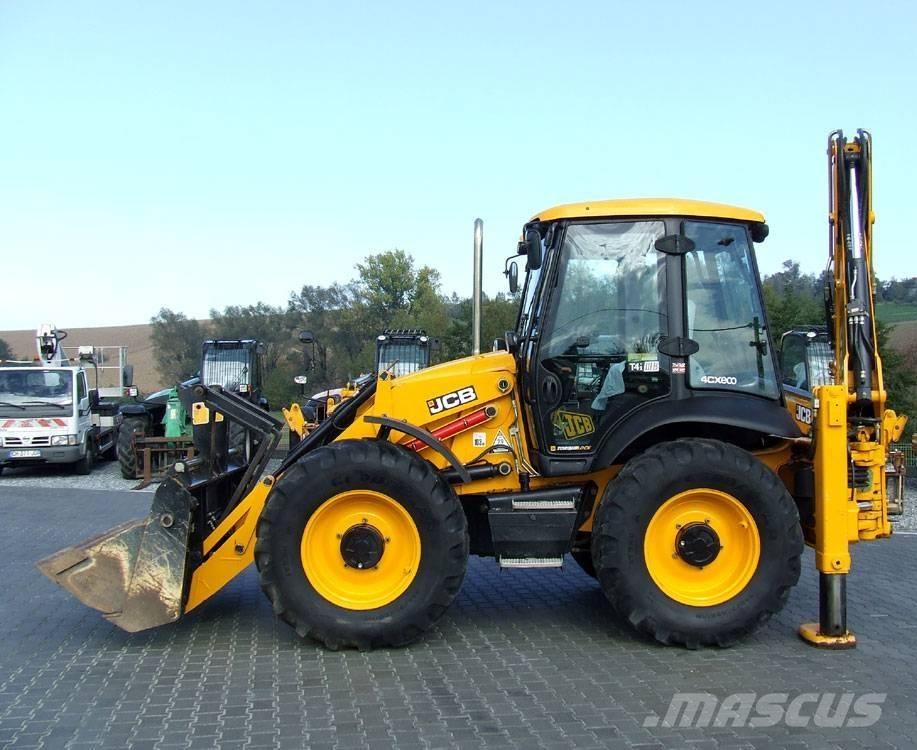 JCB 4CX Ekskavatoriniai krautuvai
