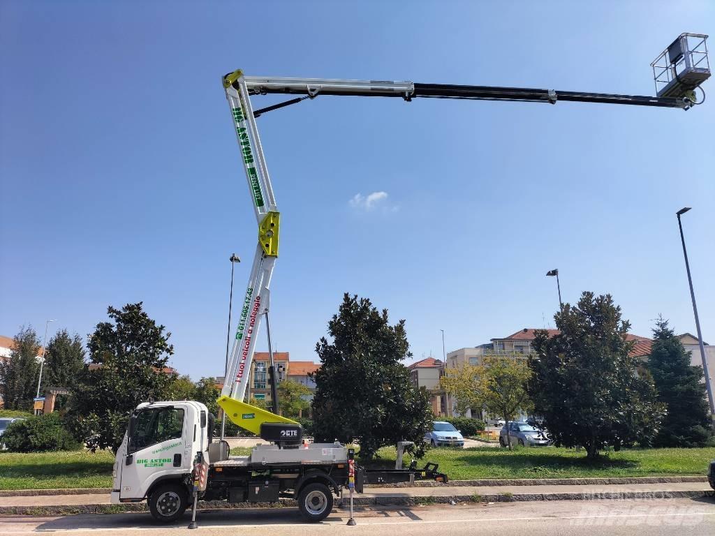 CTE ZED 25 HV Ant vilkikų montuojamos kėlimo platformos