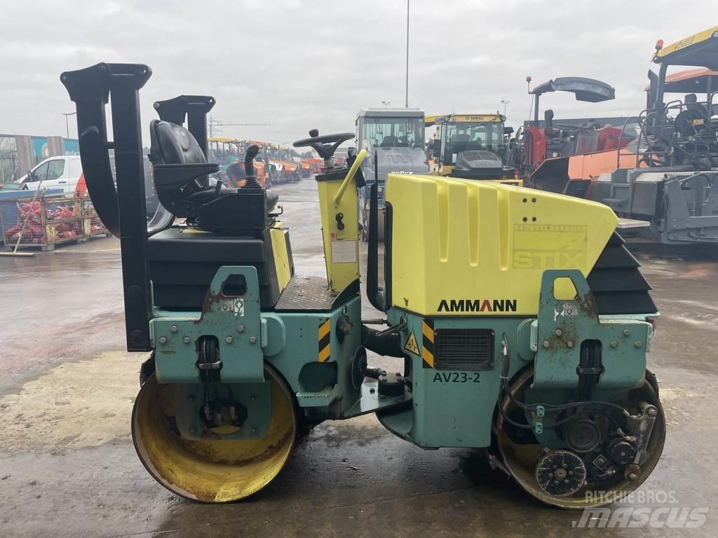 Ammann AV 23-2 Porinių būgnų volai