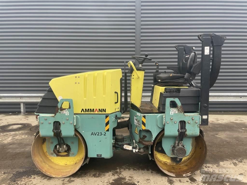 Ammann AV 23-2 Porinių būgnų volai