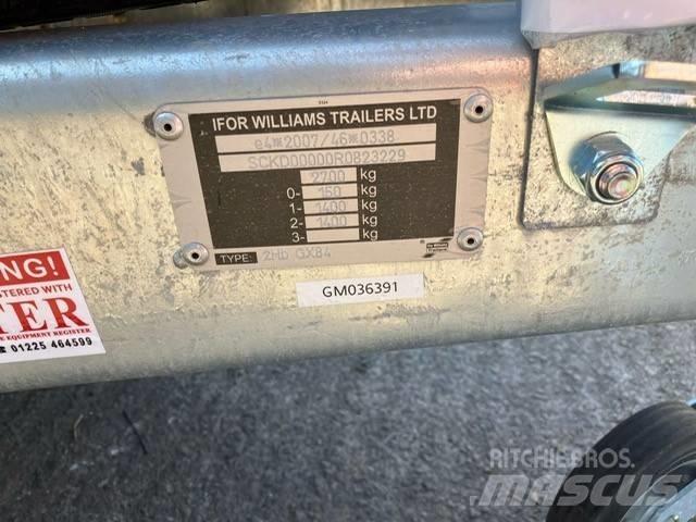Ifor Williams GX 84 Mažų aukščių krautuvai