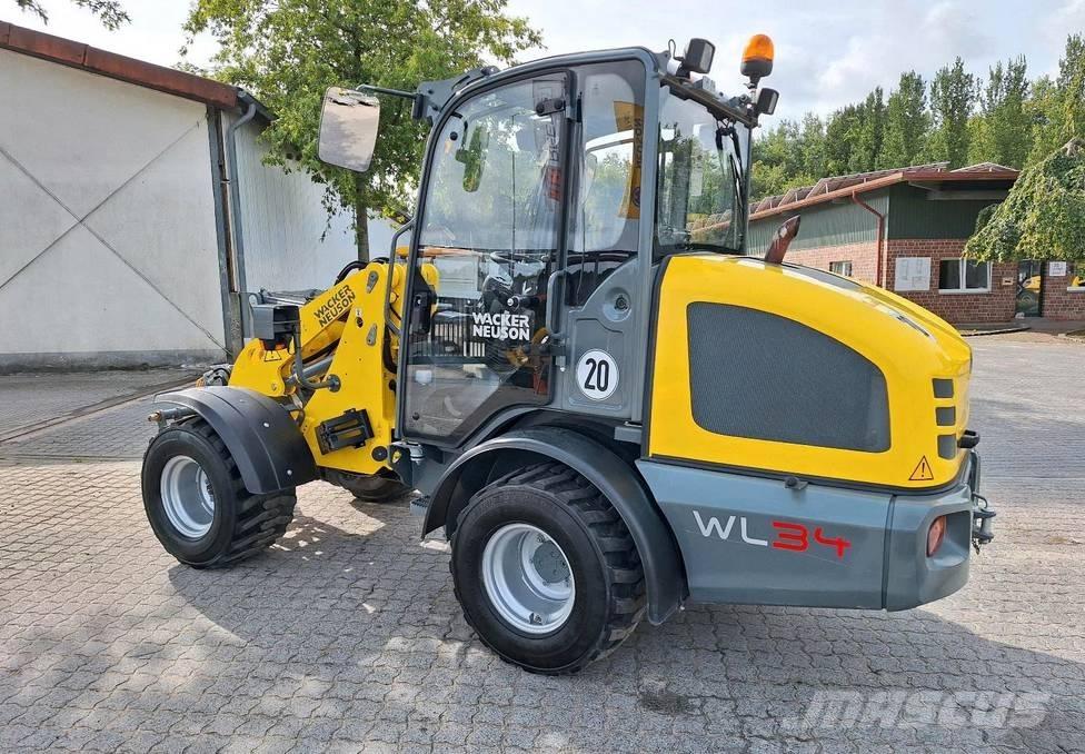Wacker Neuson WL 34 Naudoti ratiniai krautuvai