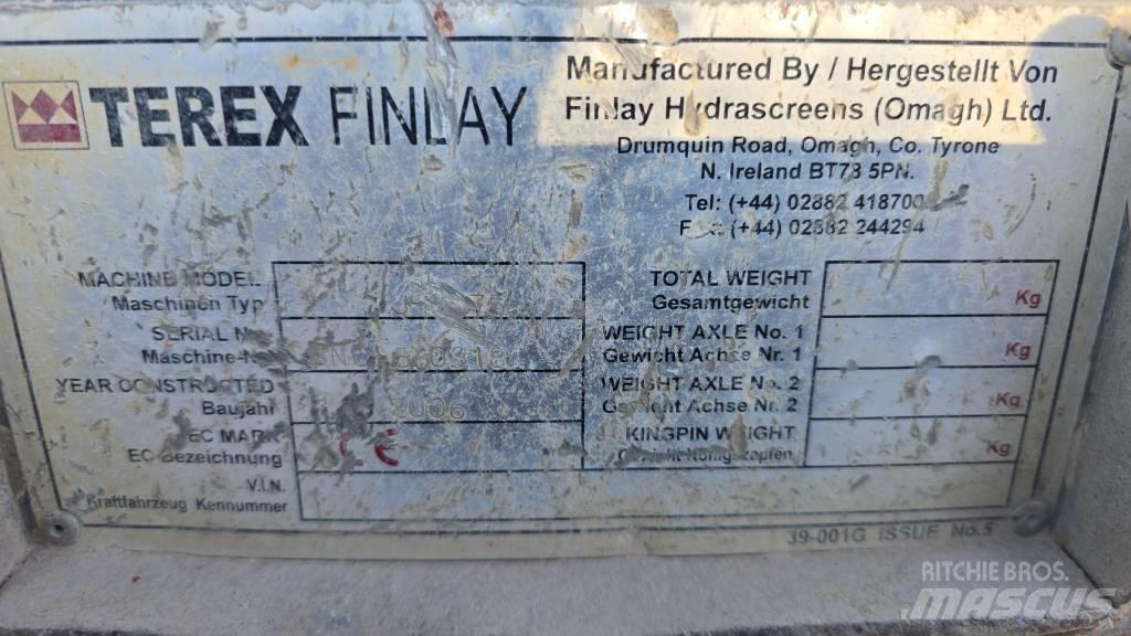 Terex Finlay J1175 Trupintuvai
