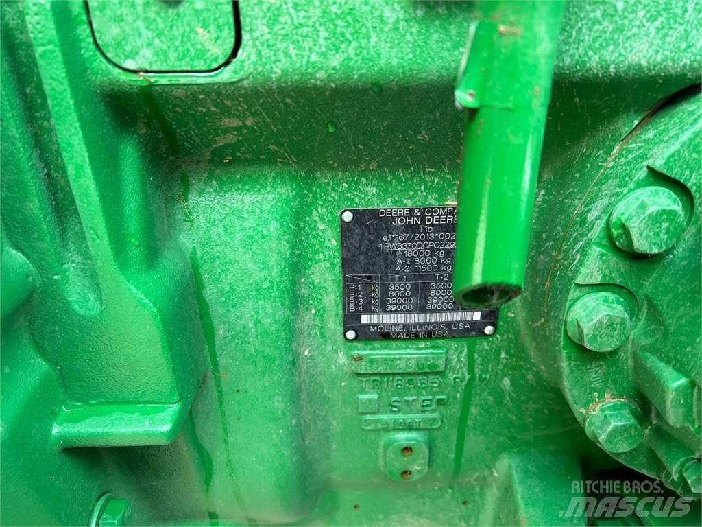 John Deere 8R370 Traktoriai