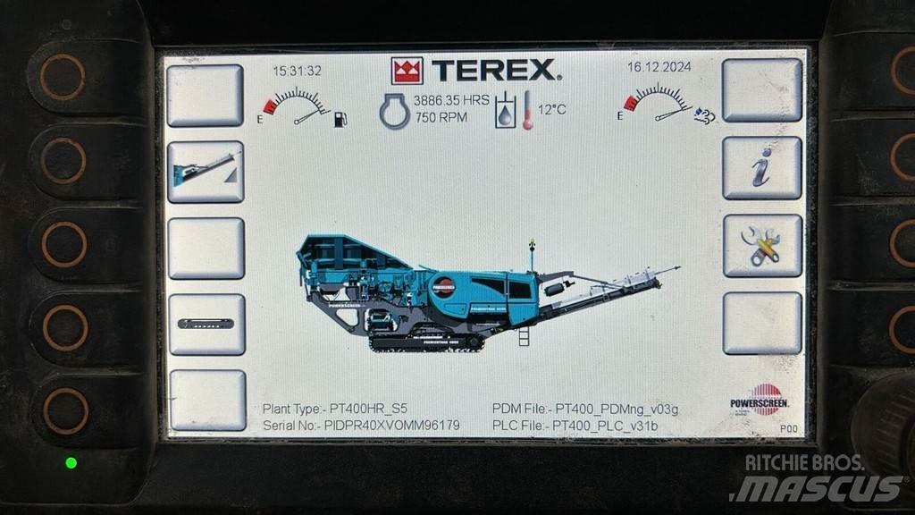 Terex PT 400 HR Trupintuvai