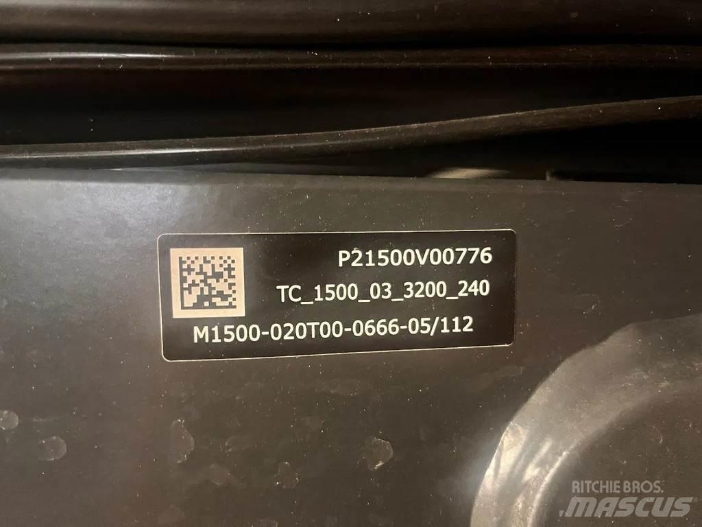 Linde R14G-01 Šakiniai krautuvai su prailgintu keltuvu