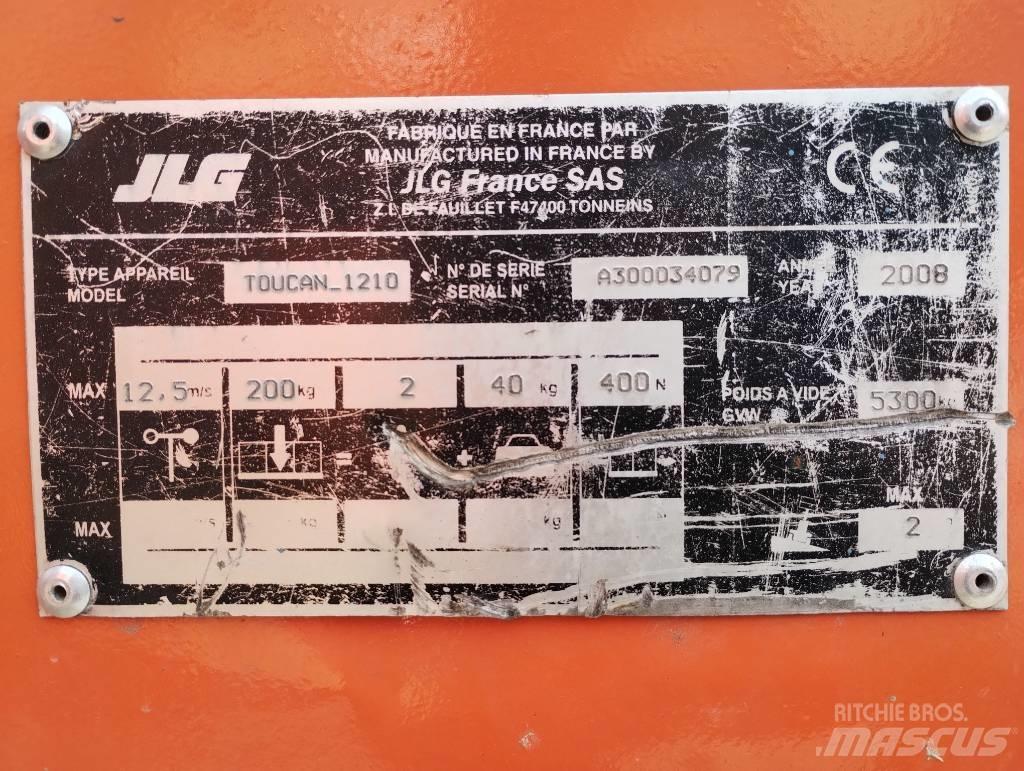 JLG Toucan 1210 Vertikalūs stiebiniai keltuvai