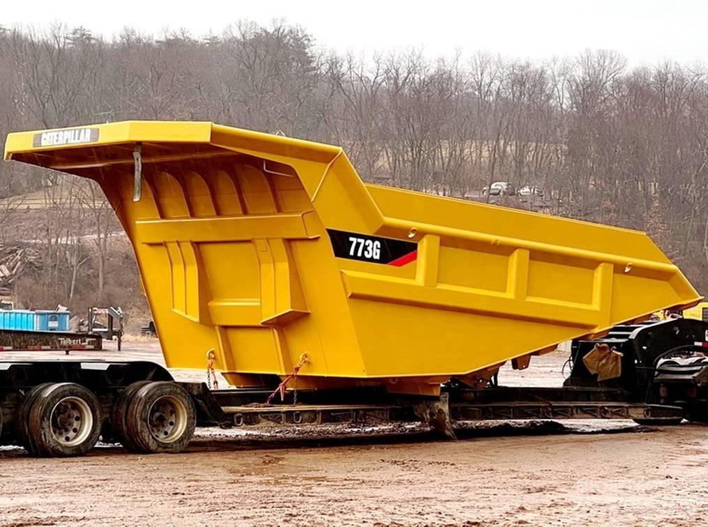CAT 773 Coal Body Statyba - Kita