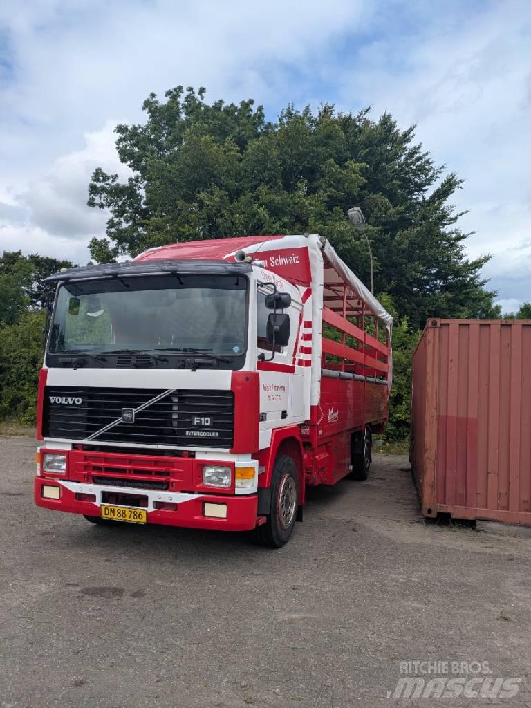 Volvo F 10 Platformos/ Pakrovimas iš šono