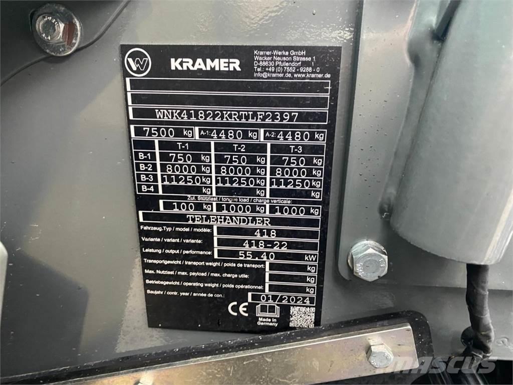 Kramer KT276 Teleskopiniai krautuvai