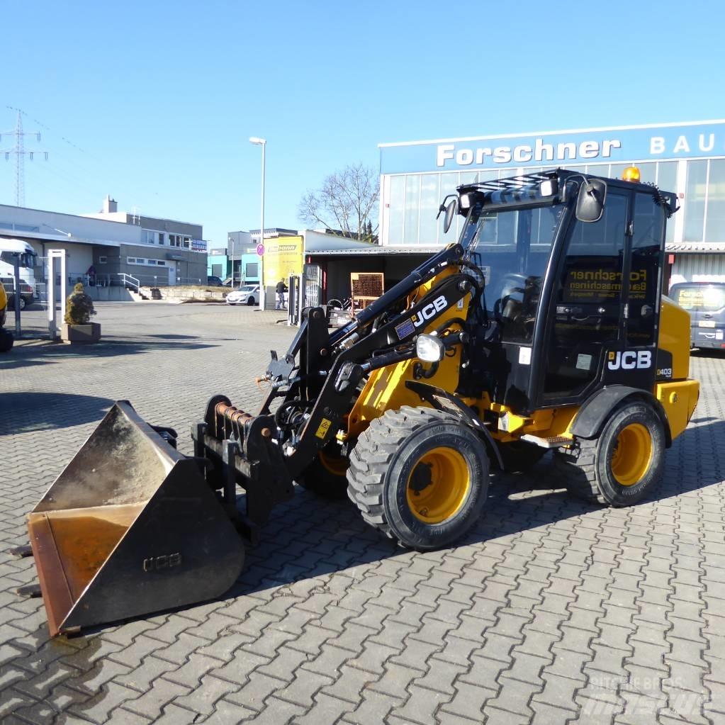 JCB 403 plus Naudoti ratiniai krautuvai