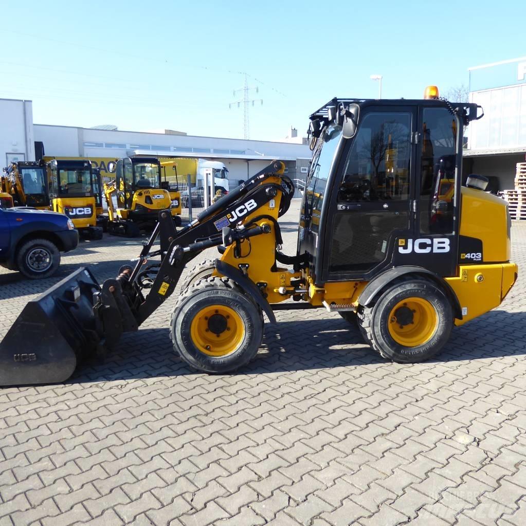 JCB 403 plus Naudoti ratiniai krautuvai