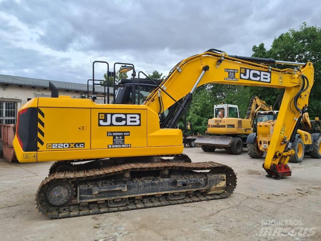 JCB 220X LC Vikšriniai ekskavatoriai