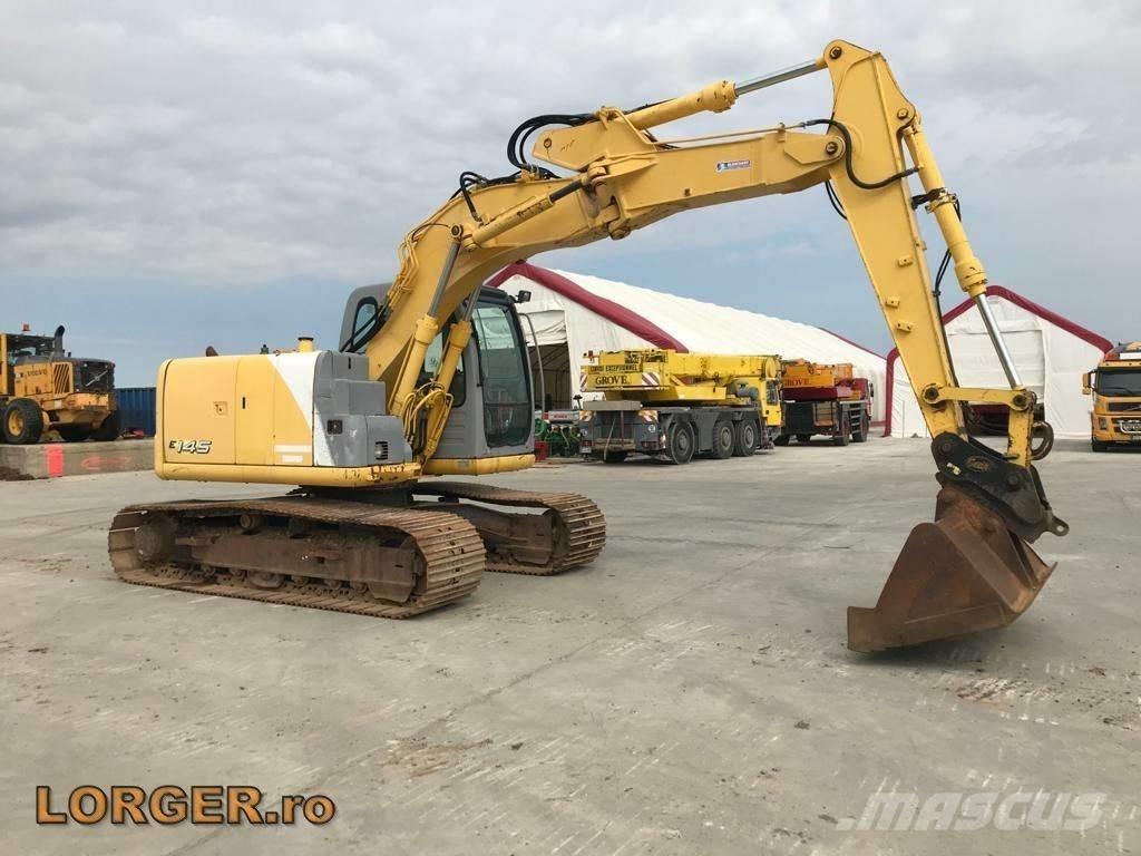 New Holland E 145 Vikšriniai ekskavatoriai