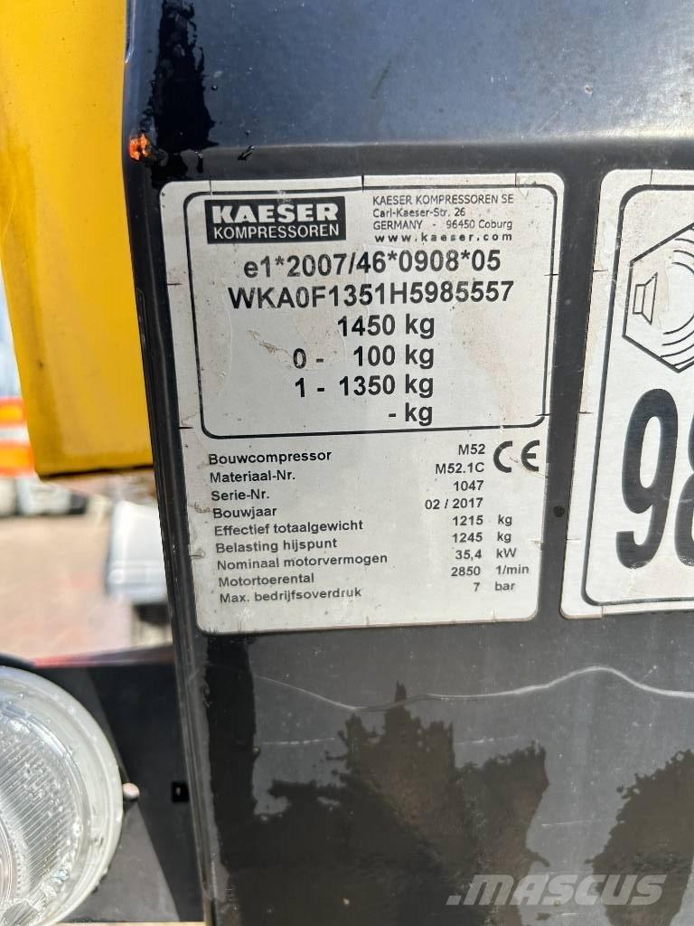 Kaeser M 52 Kompresoriai