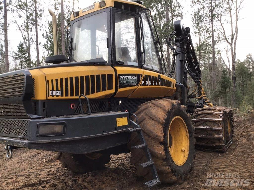 Ponsse Ergo 6W Miško technika (Harvesteriai)