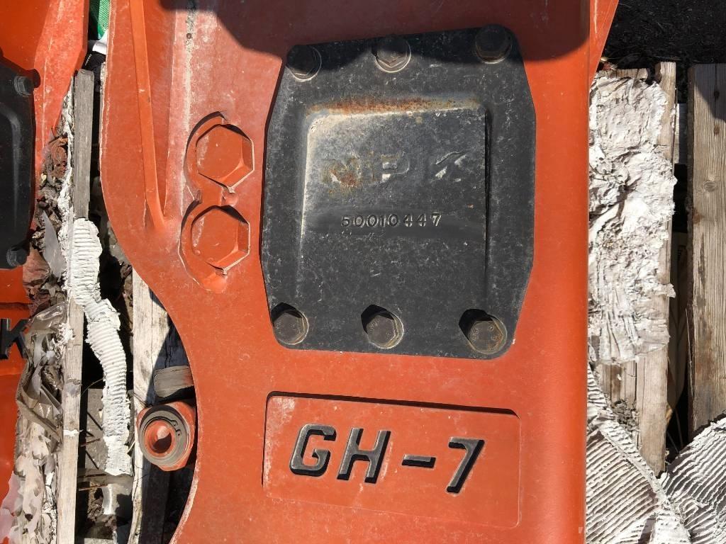 NPK GH 7 Hidrauliniai kūjai / Trupintuvai