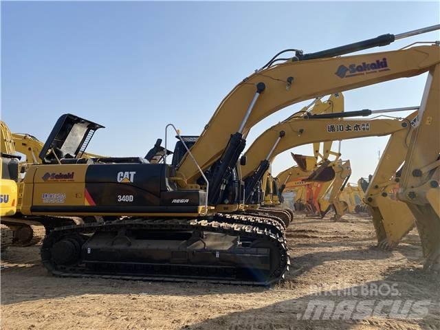 CAT 340D Vikšriniai ekskavatoriai