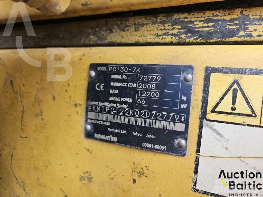 Komatsu PC130-7K Vikšriniai ekskavatoriai