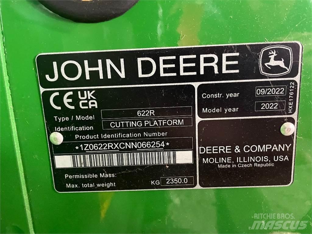 John Deere 622R Medžių kirtimo mašinų darbinės galvos