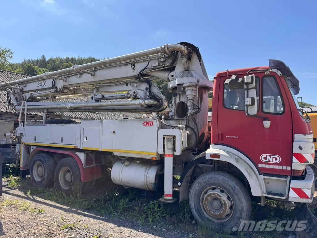 Mercedes-Benz 2631 Betono siurbliai