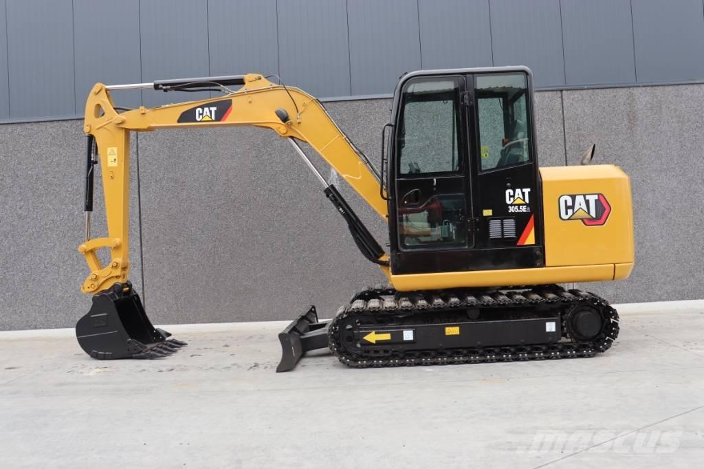 CAT 305.5 E CR Mini ekskavatoriai < 7 t