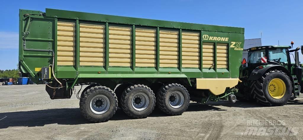 Krone ZX 470 GL Savikrovės priekabos