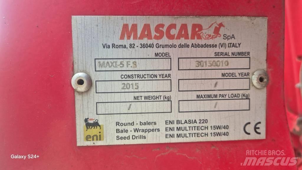 Mascar Maxi 5 F8 Sėjamieji kombainai