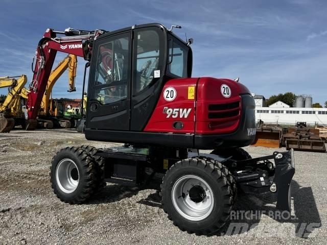Yanmar B 95W Ratiniai ekskavatoriai