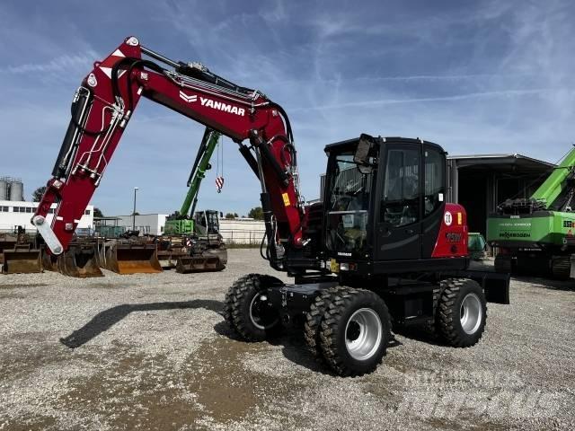 Yanmar B 95W Ratiniai ekskavatoriai