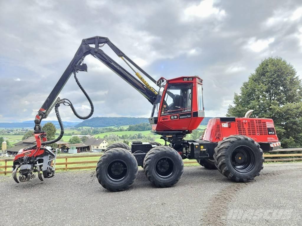 Komatsu 911.5 Miško technika (Harvesteriai)