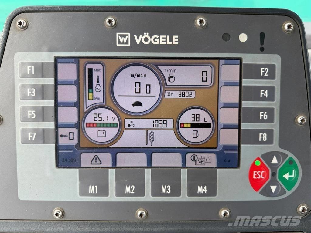 Vögele Super 1300-3i Asfalto klotuvai