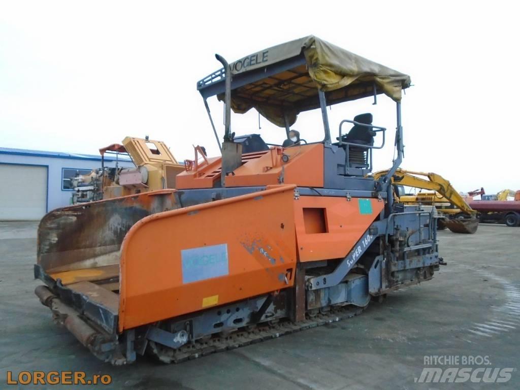 Vögele Super 1600 Asfalto klotuvai