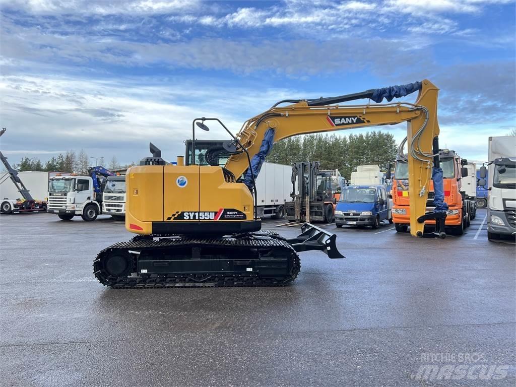 Sany SY155U Vikšriniai ekskavatoriai