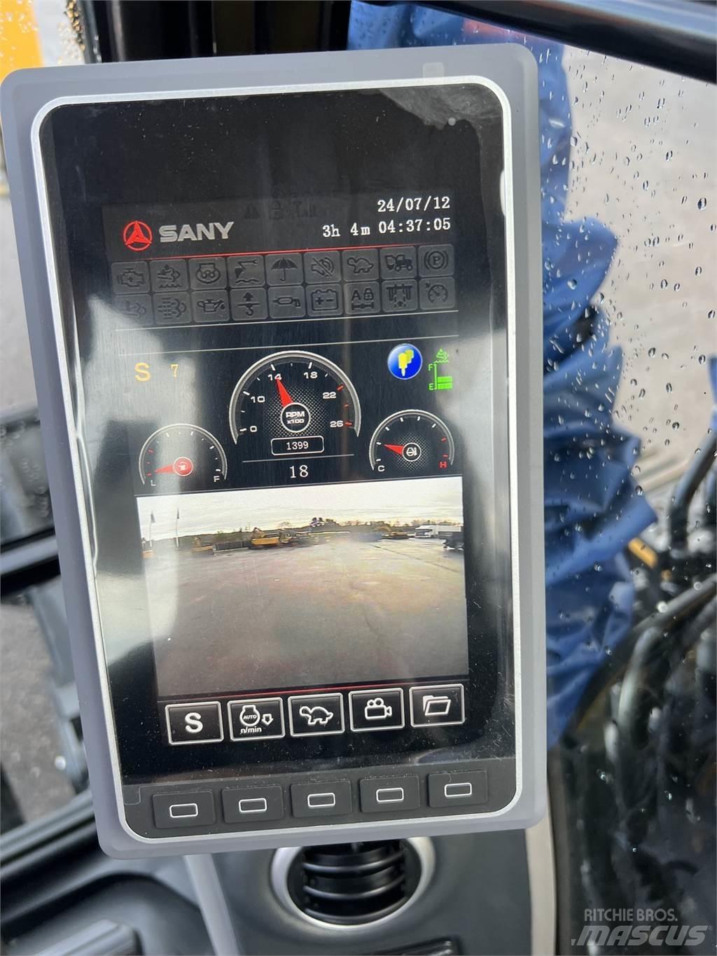 Sany SY155U Vikšriniai ekskavatoriai