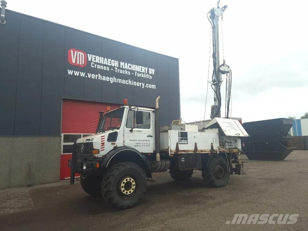 Unimog u 2150l38 Žemės paviršiaus gręžimo technika