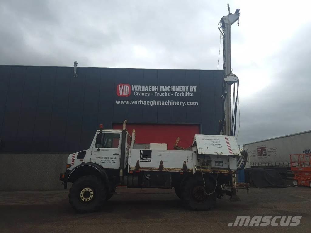 Unimog u 2150l38 Žemės paviršiaus gręžimo technika