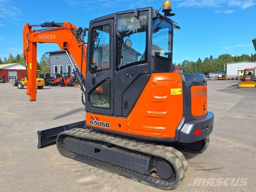 Hitachi ZX65USB-5 Mini ekskavatoriai < 7 t