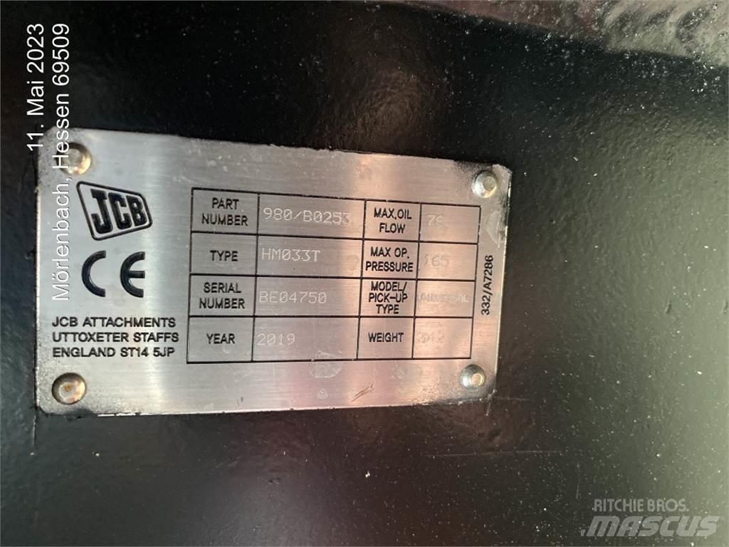 JCB HM033 Hidrauliniai krūvos plaktukai