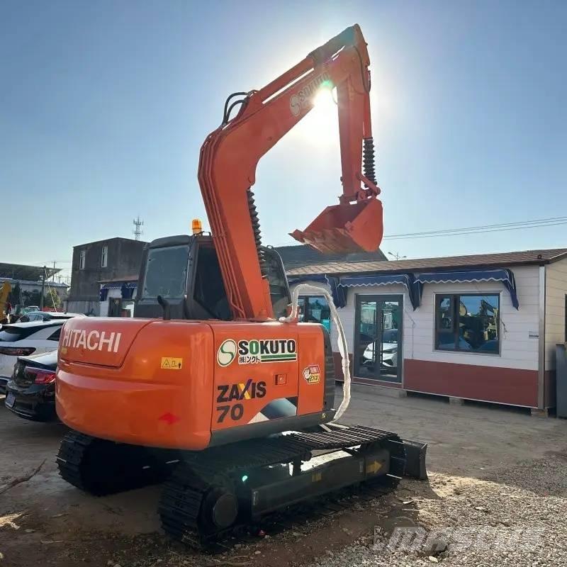 Hitachi ZX 70 Mini ekskavatoriai < 7 t