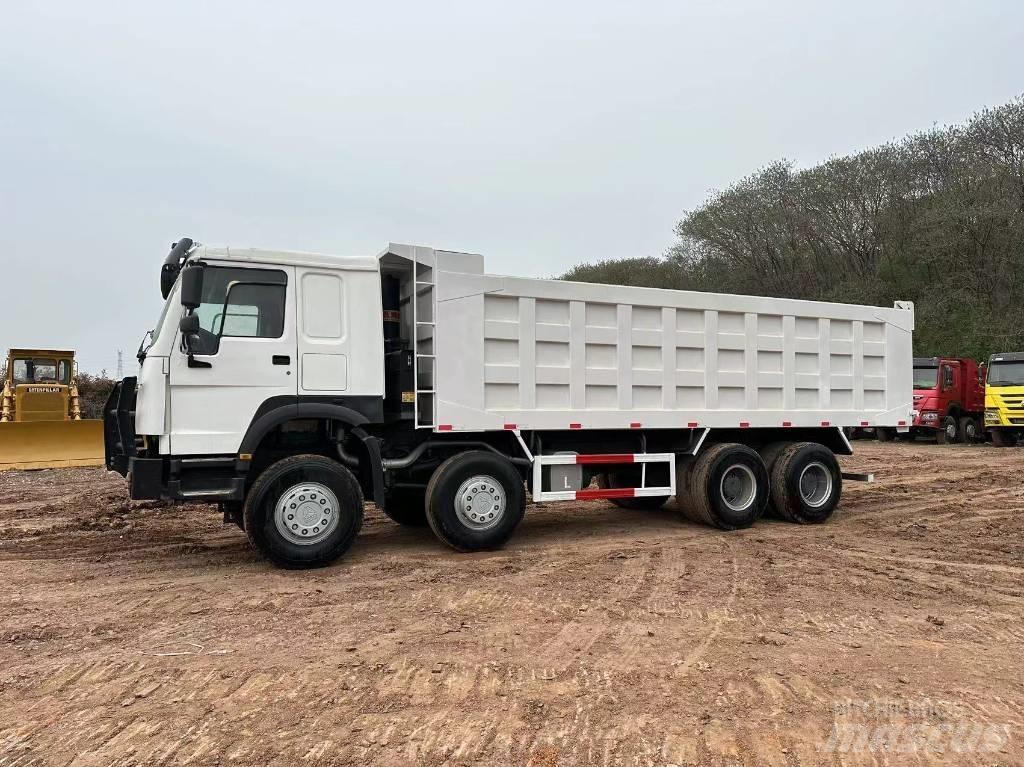 Howo 8*4 371hp Savivarčių priekabų vilkikai