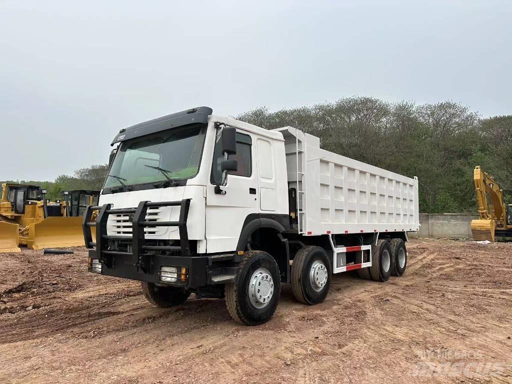 Howo 8*4 371hp Savivarčių priekabų vilkikai