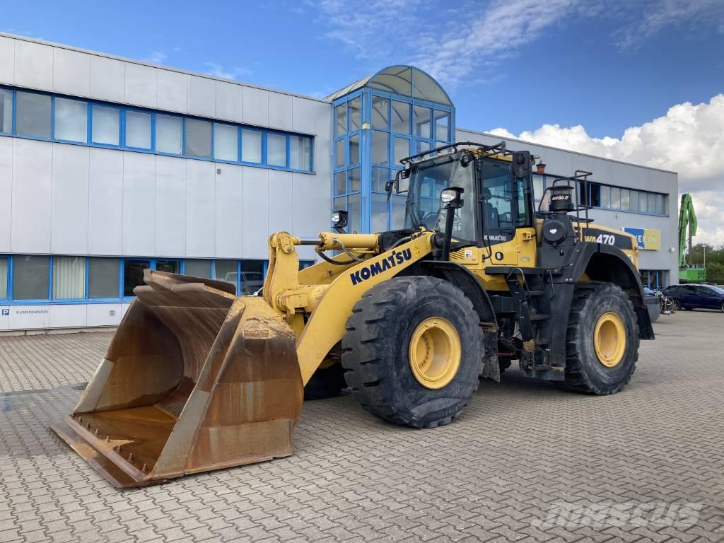 Komatsu WA 470-8 Naudoti ratiniai krautuvai