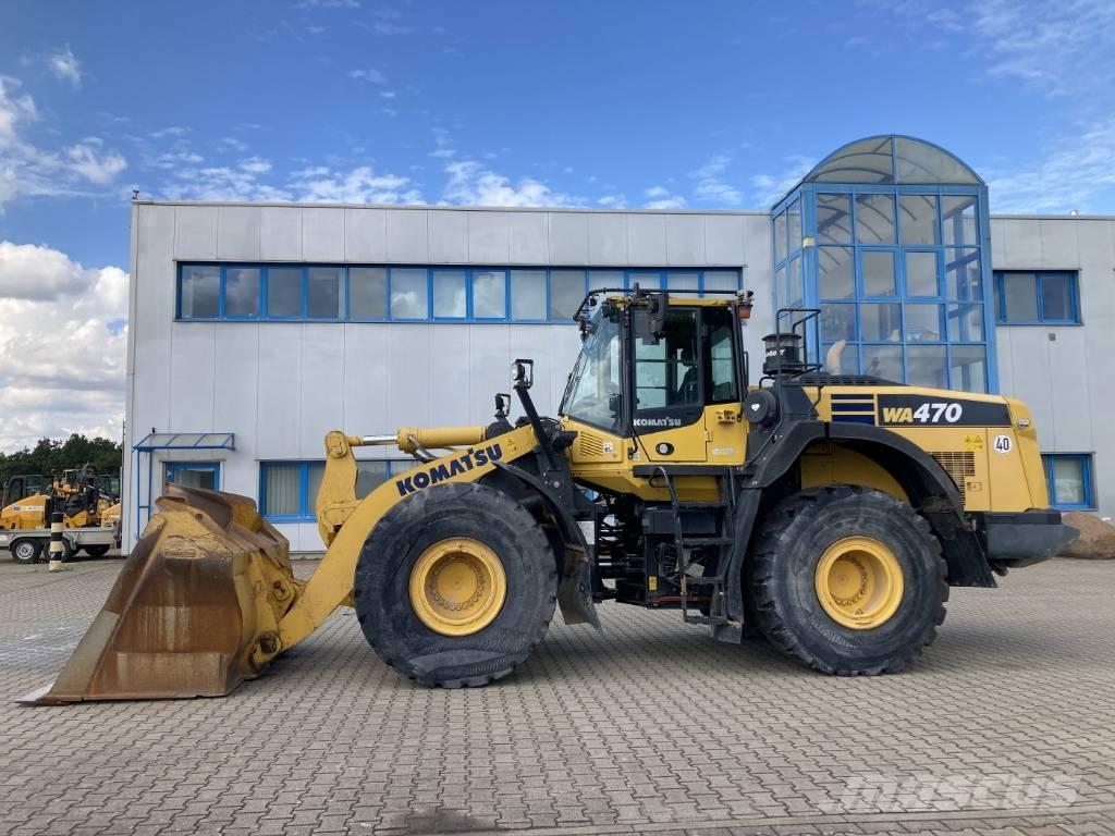 Komatsu WA 470-8 Naudoti ratiniai krautuvai