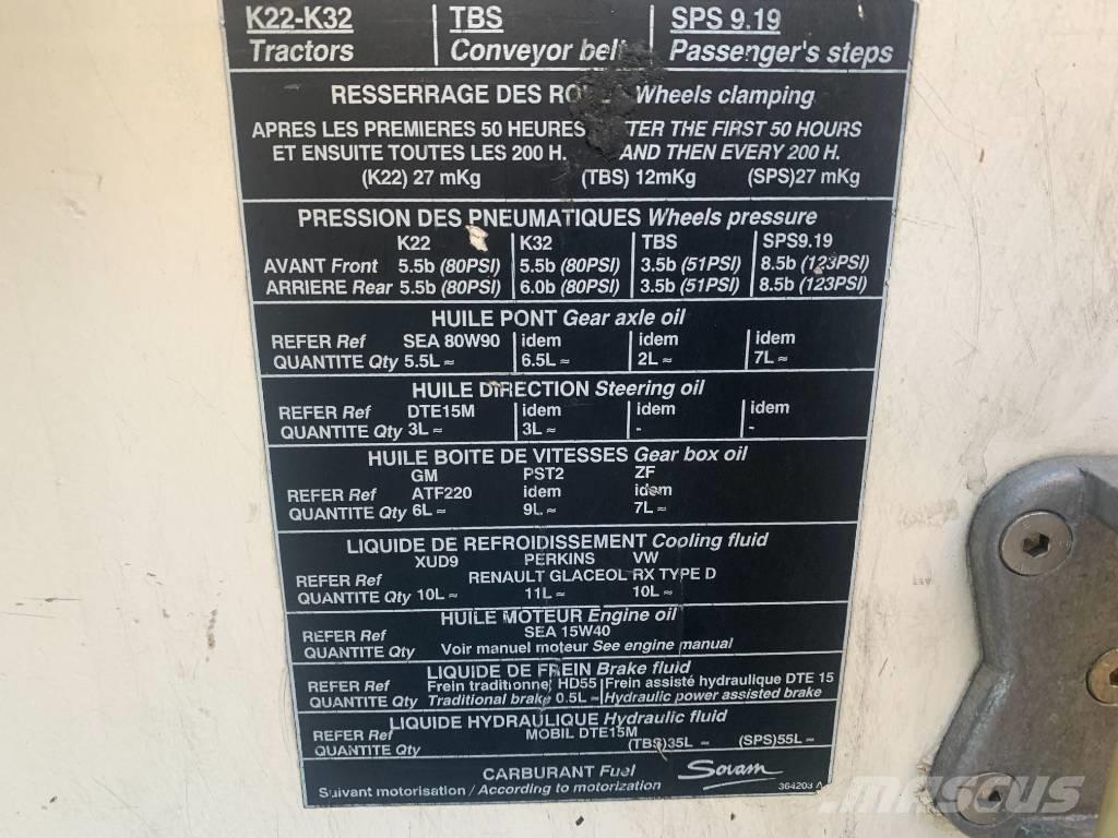 Sovam K22 V-3080 Oro uostų įranga